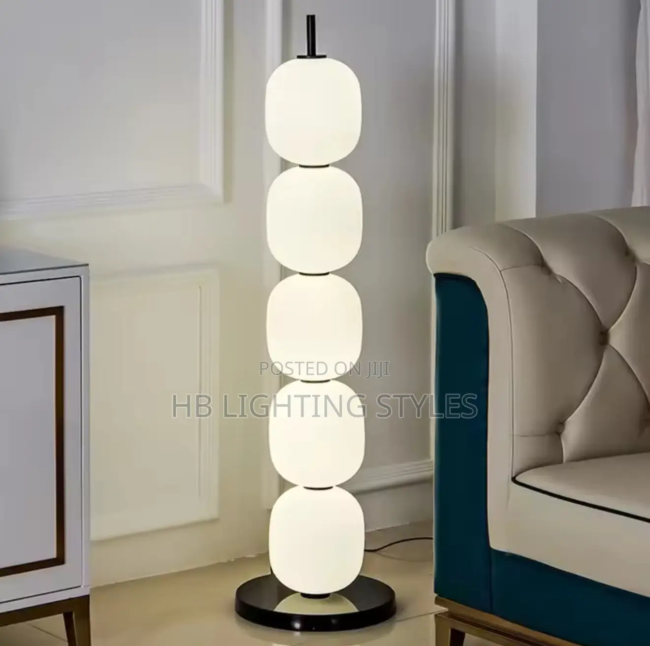 Modern Elliptical Led Floor Lamp