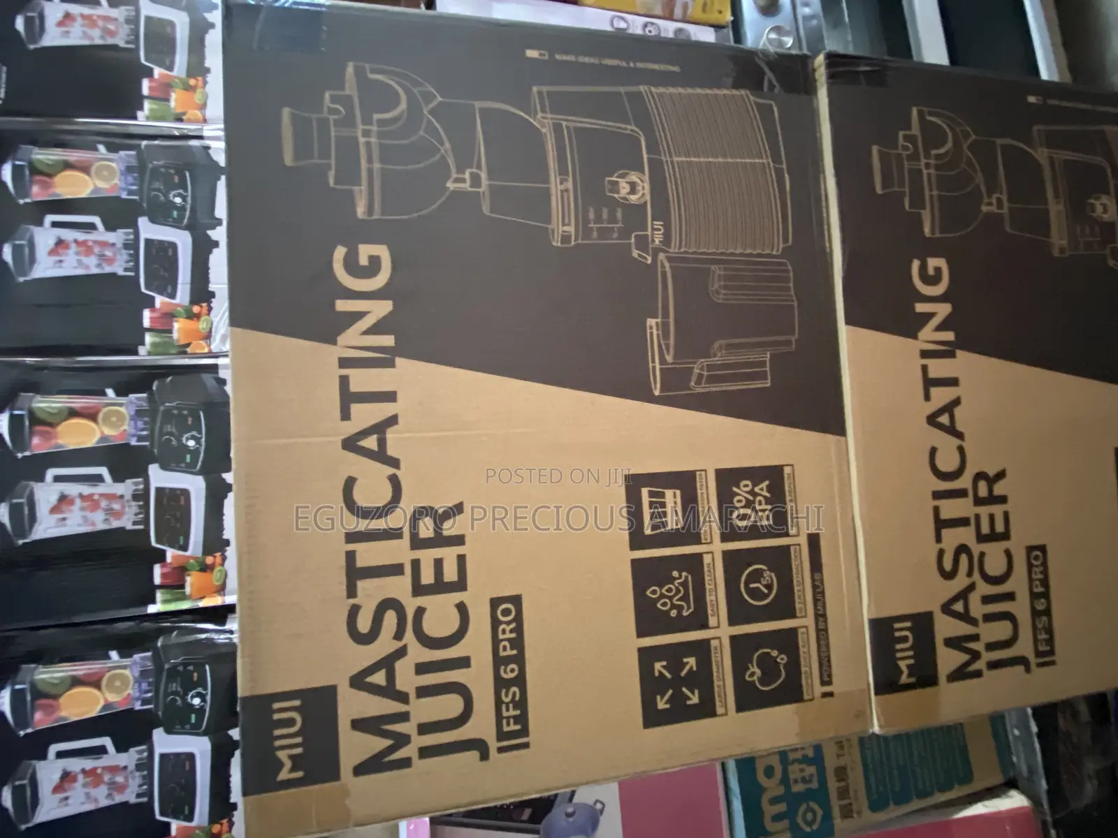 Miui Slow Masticating Juicer Extractor