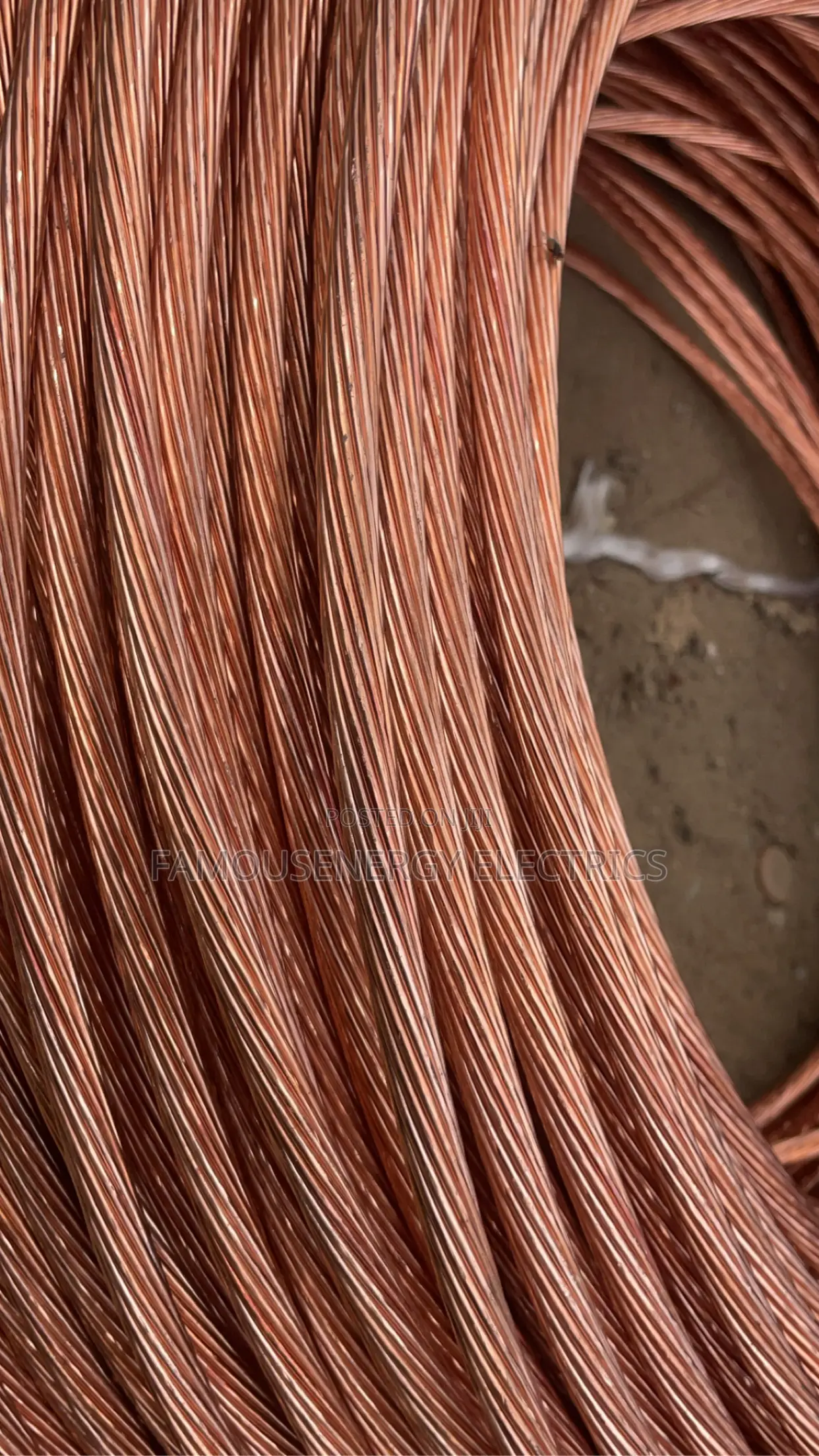 70mm Bare Copper Wire for Earthing Copper Wire