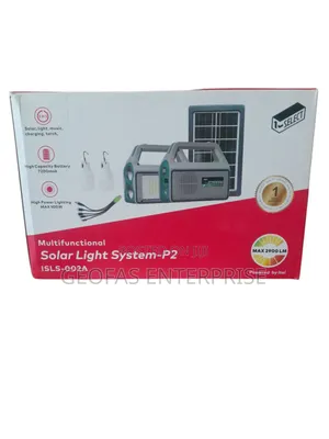Itel Multi-Functional Solar Light System L1, L2, P1, P2