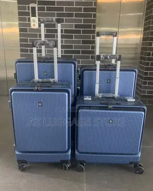 Set of 4 Aluminum Luggage Box by 4