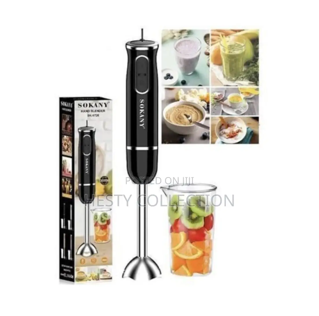 Sokany 2 in 1 Mixer Hand Blender Ice Crusher