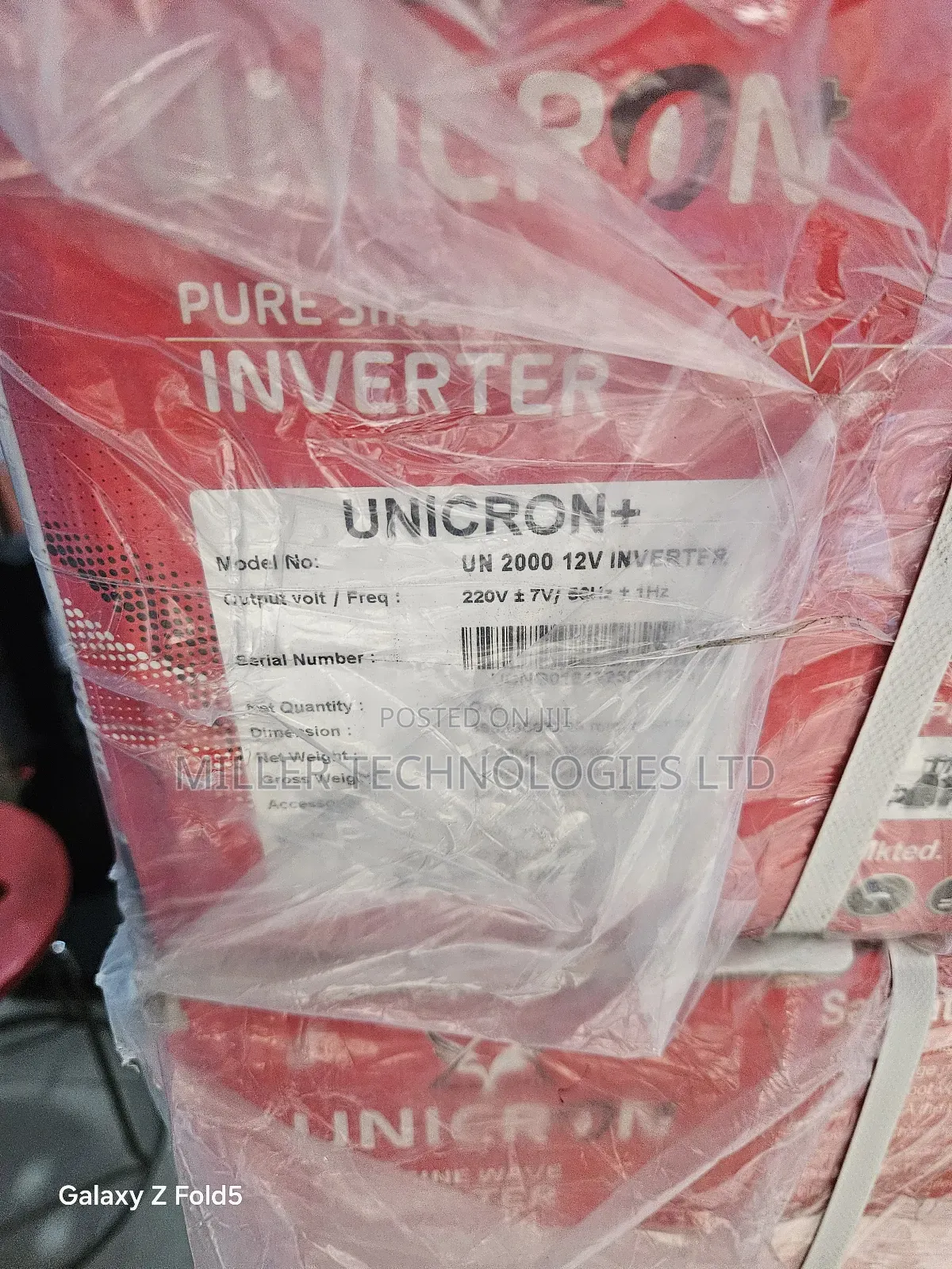 Unicron Solar Inverter 2kva 12v