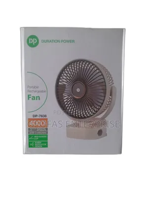 Dp 3 Different High Quality Desktop, Table, Handheld Rechargeable Fan