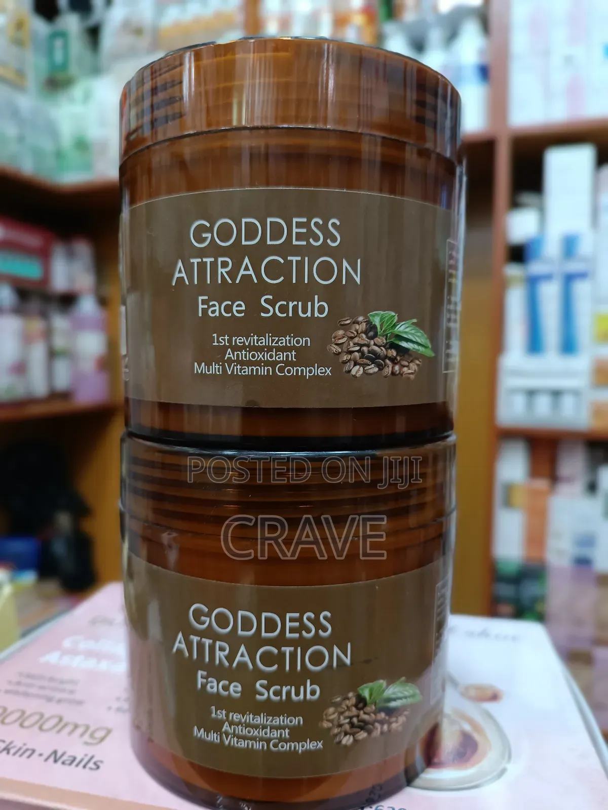 Goddess Attraction Face Scrub Coffee Spa