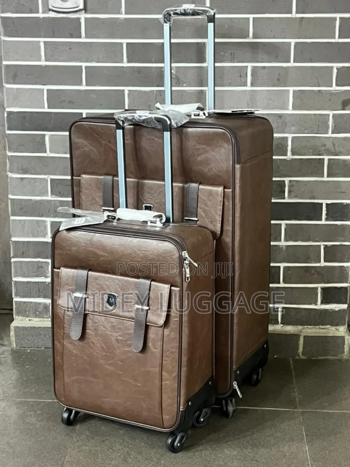 Moonlight Leather Luggage Boxes