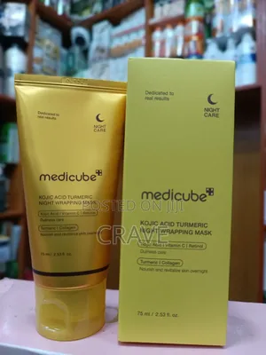 Medicube Kojic Acid Turmeric Night Wrapping Mask 75ml