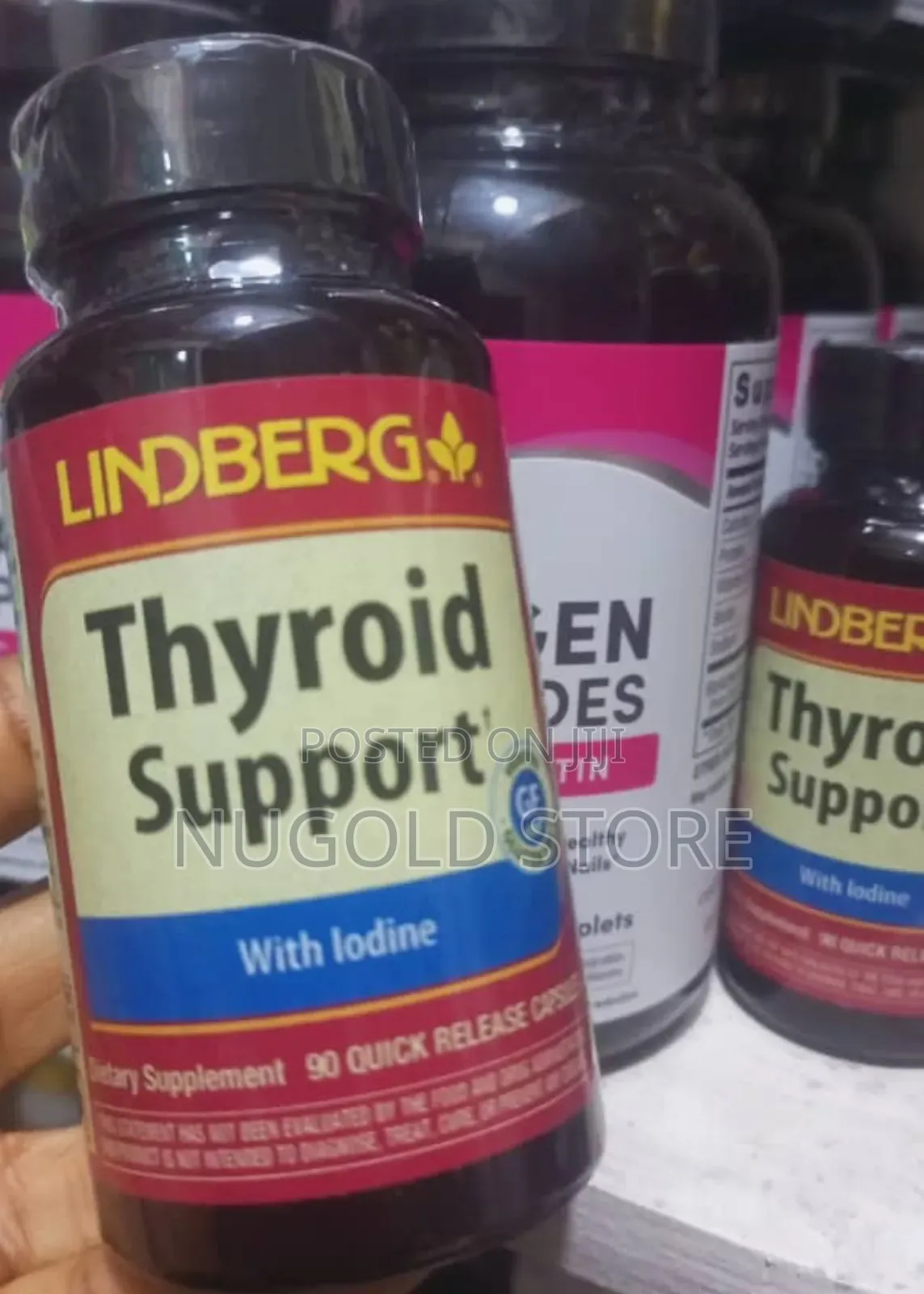 Lindberg Thyroid Support Supplement X 90 Capsules