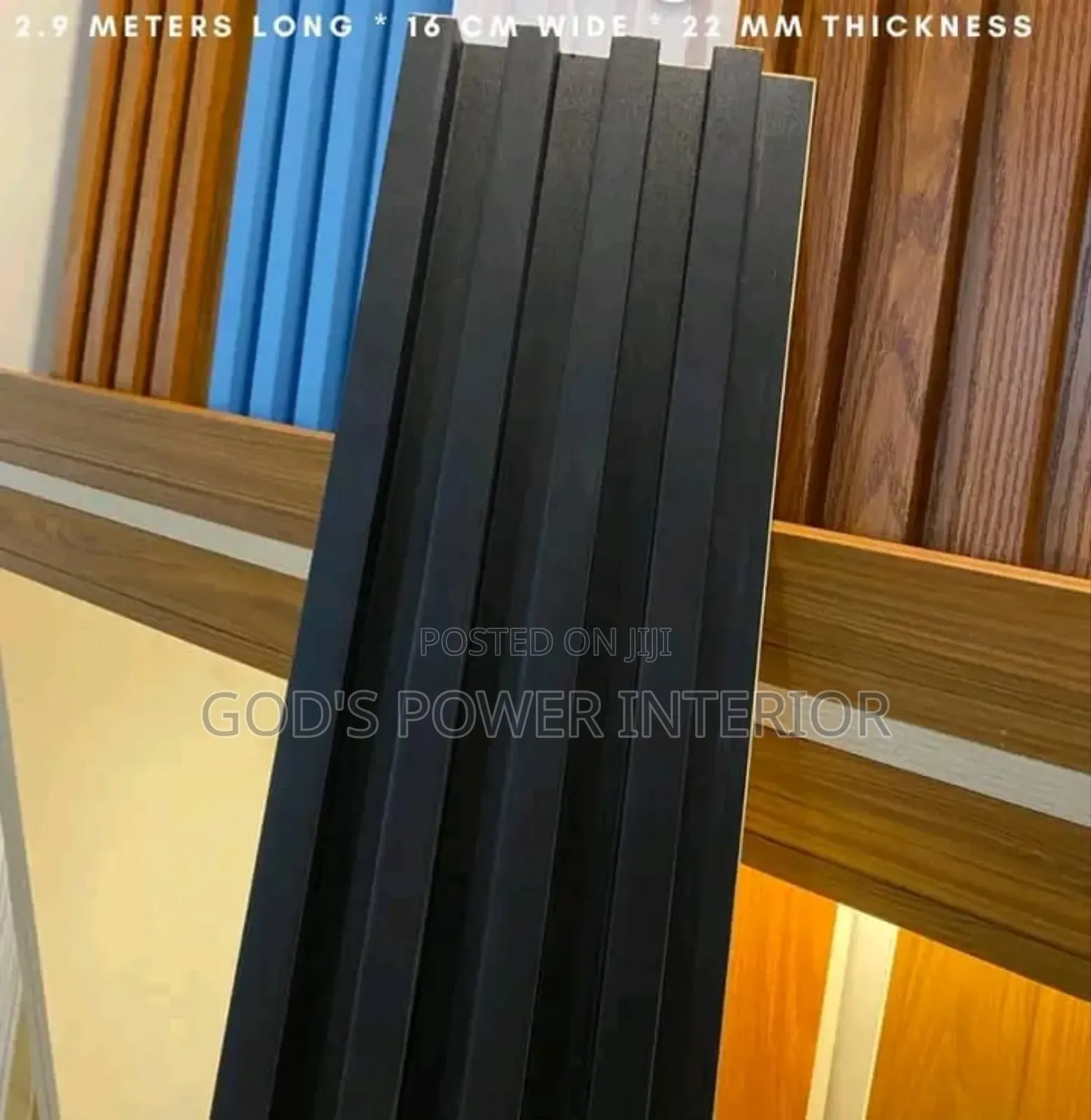 WPC Interior Fluted Wall Panel/Quality Wood Plastic Panel