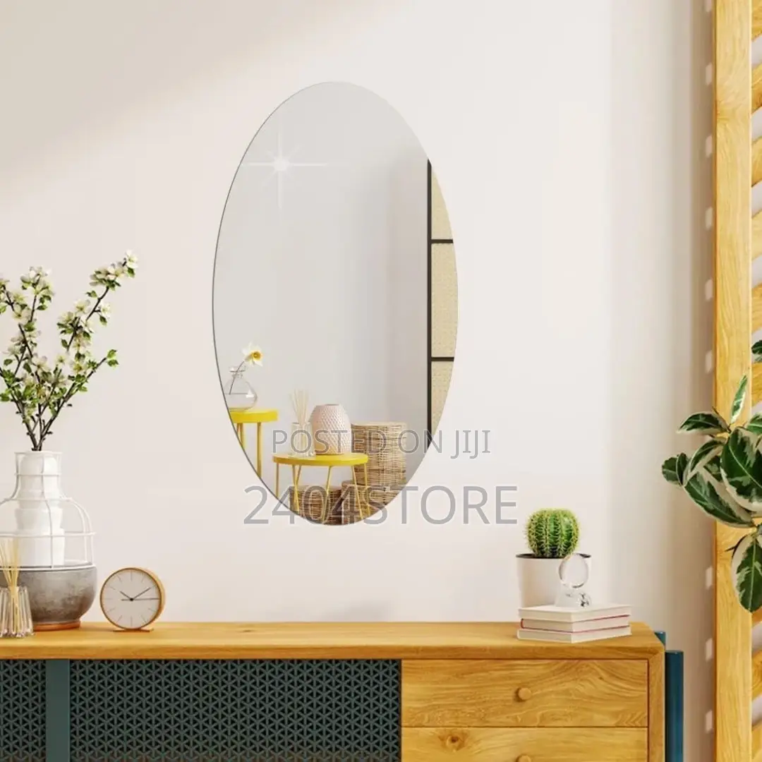 Oval Sticker Mirror