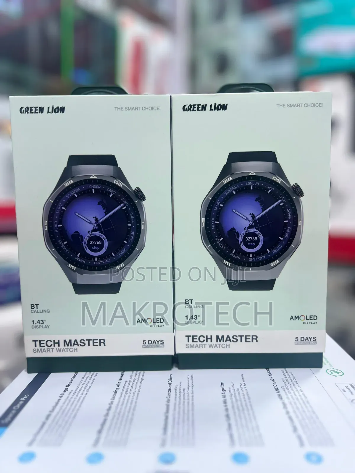 Green Lion Tech Master Smart Watch