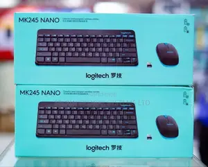 Logitech Mk245 Nano Wireless Keyboard Andmouse