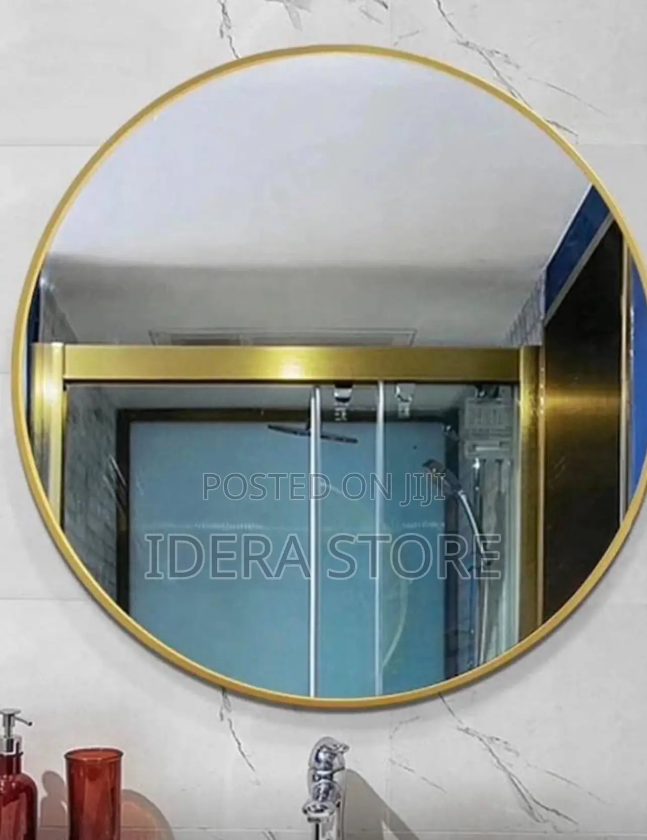 Minimalist Round Wall Mirror
