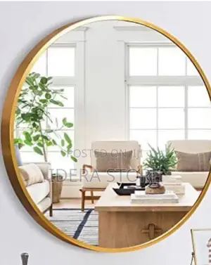 Minimalist Round Wall Mirror
