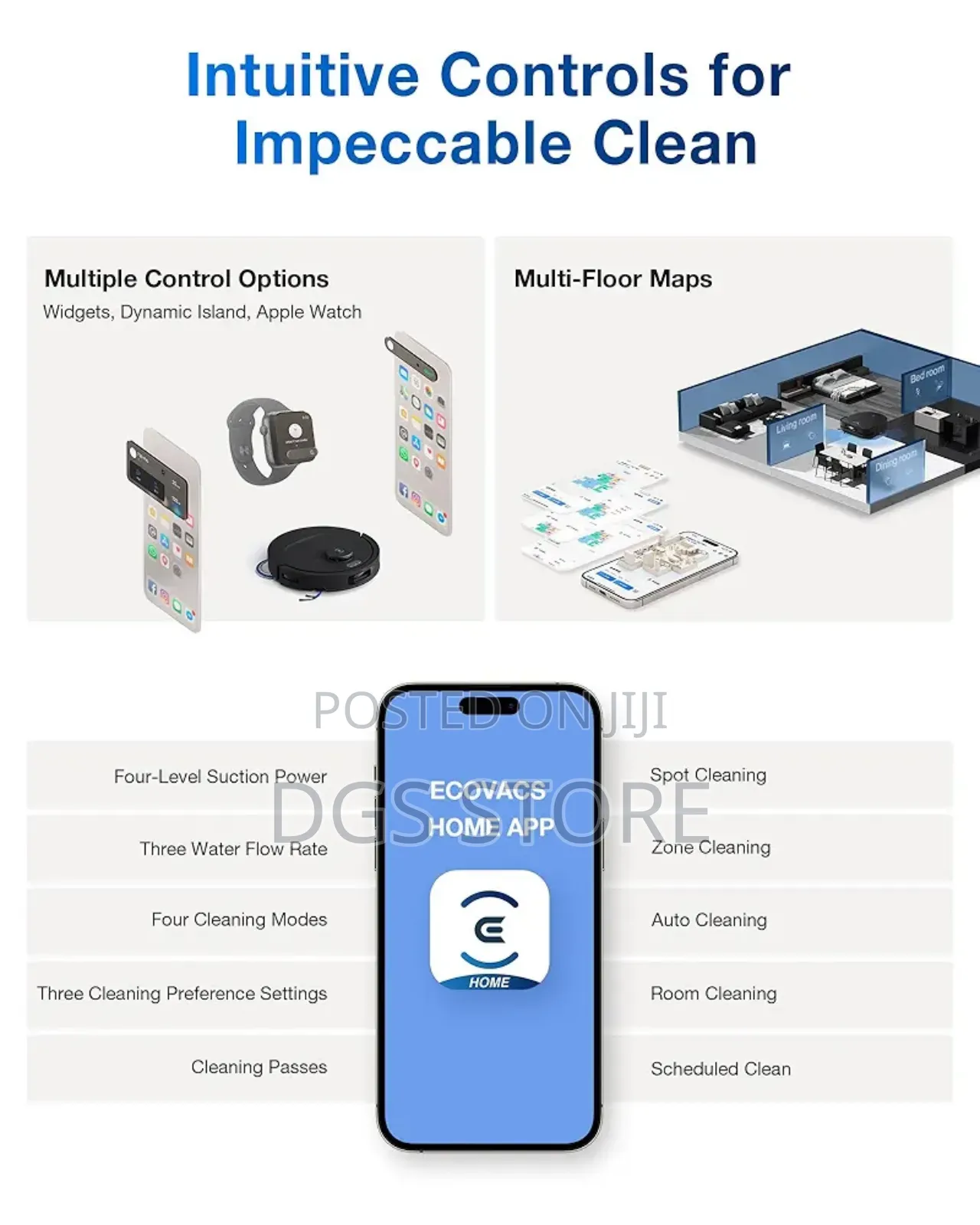 Ecovacs Deebot Robotic T30c Vacuum Cleaner