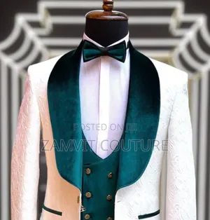 Luxury Emerald Lapel Suit