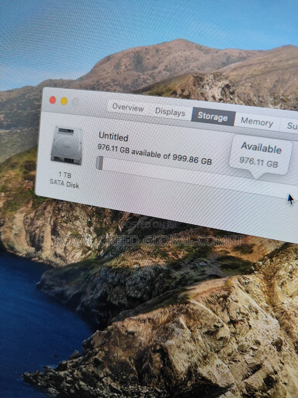 Desktop Computer Apple iMac 8GB Intel Core i5 HDD 1T