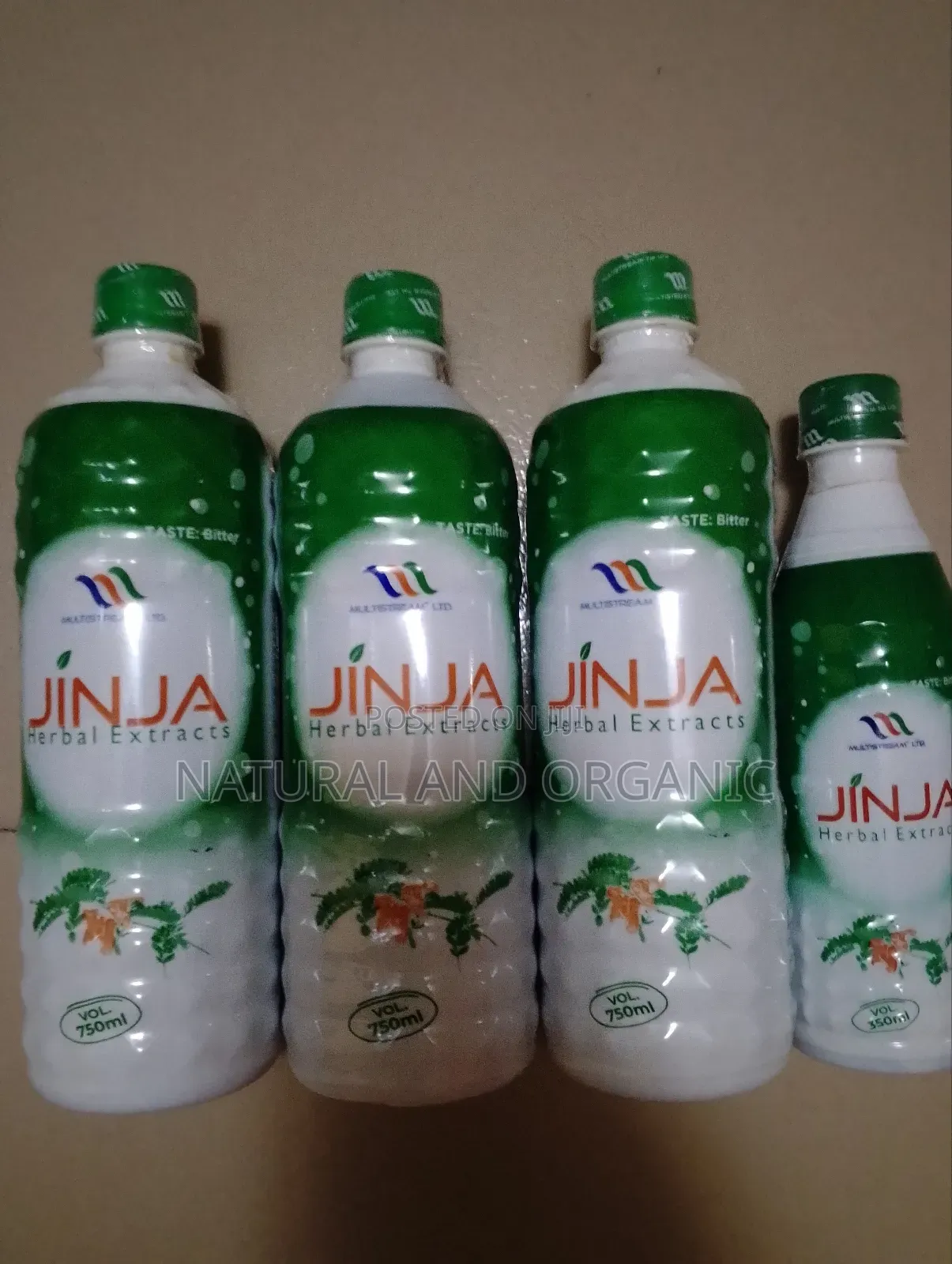 Jinja Herbal Extract Combo (3 Big And 1 Small)