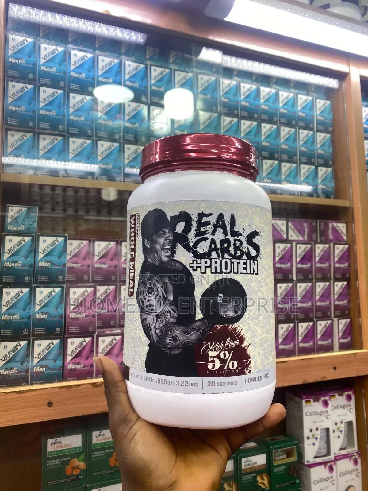 Real Carbs + Protein 5%