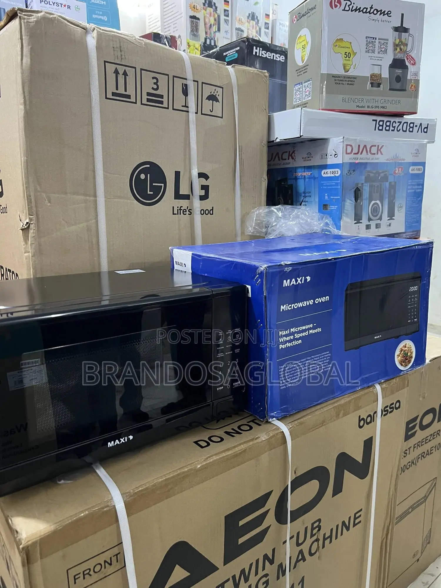 Maxi 20l Microwave Oven With Led Display