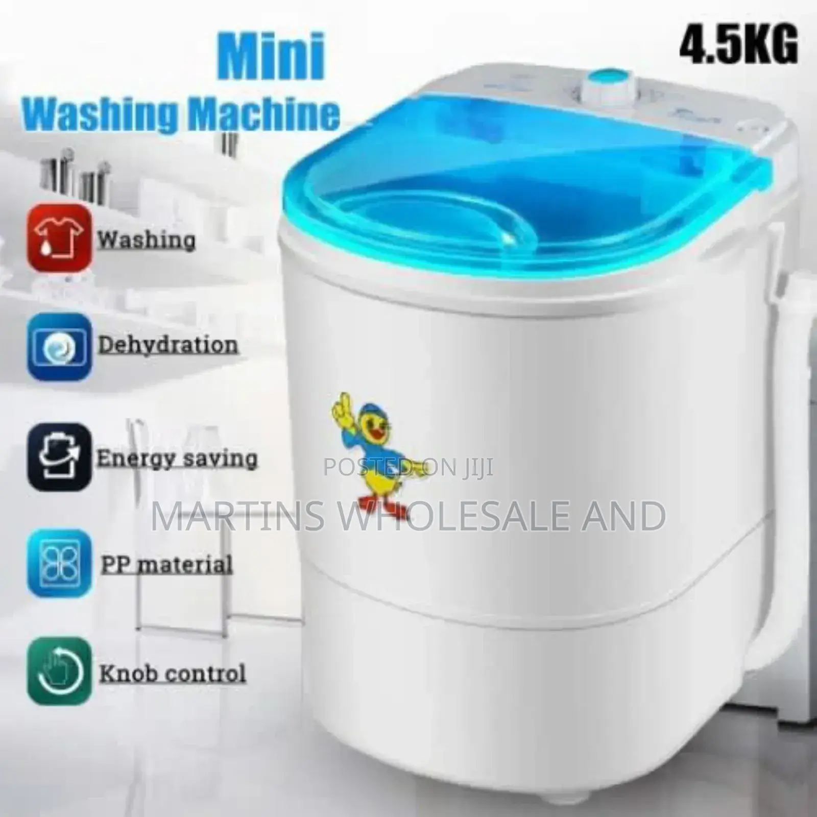 Portable Foldable Mini Washing Machine.