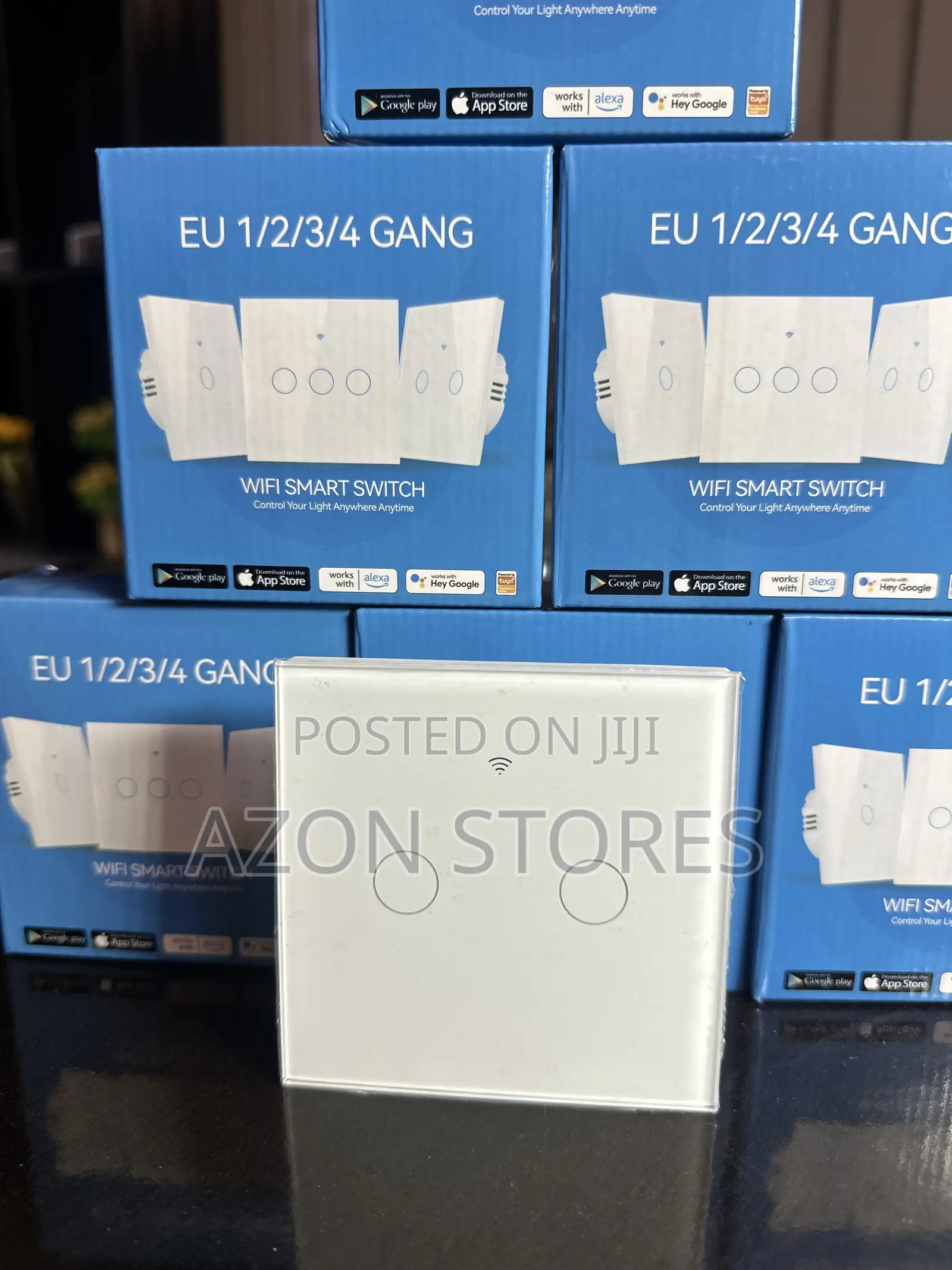 Tuya 2 Gang Smart Switch | Alexa | Google Assistance