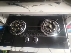 2 Burner New Design Glass in-Built Table Top Gas Cooker