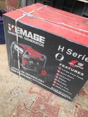 Kemage 10kva Low Sound Generator. Pure Copper