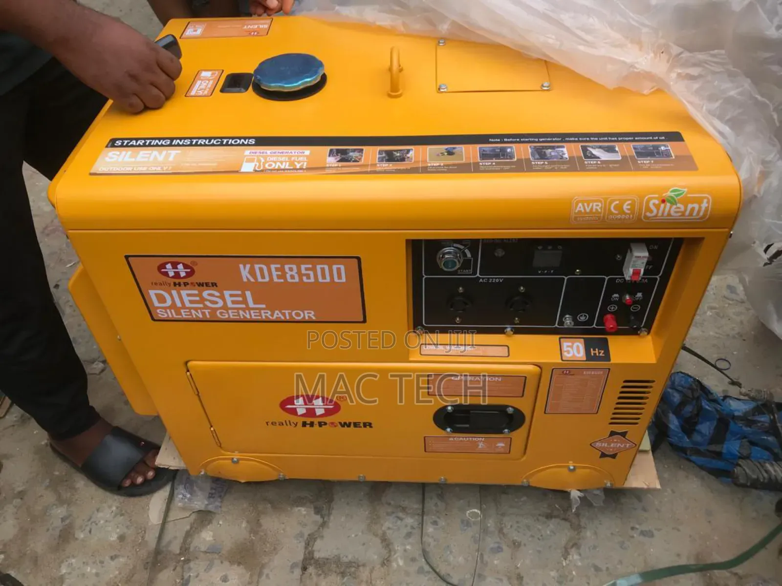 H Power Diesel Soundproof Generator