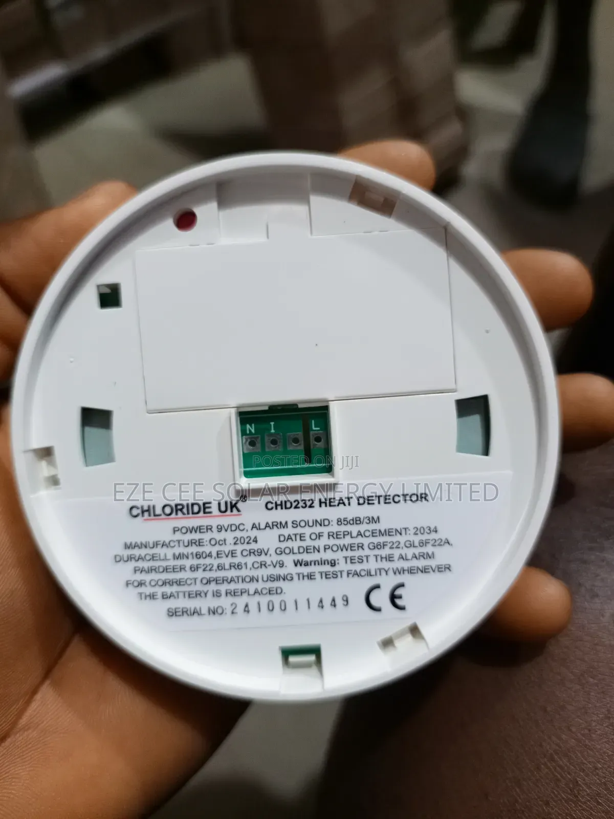 Battery Heat Detector