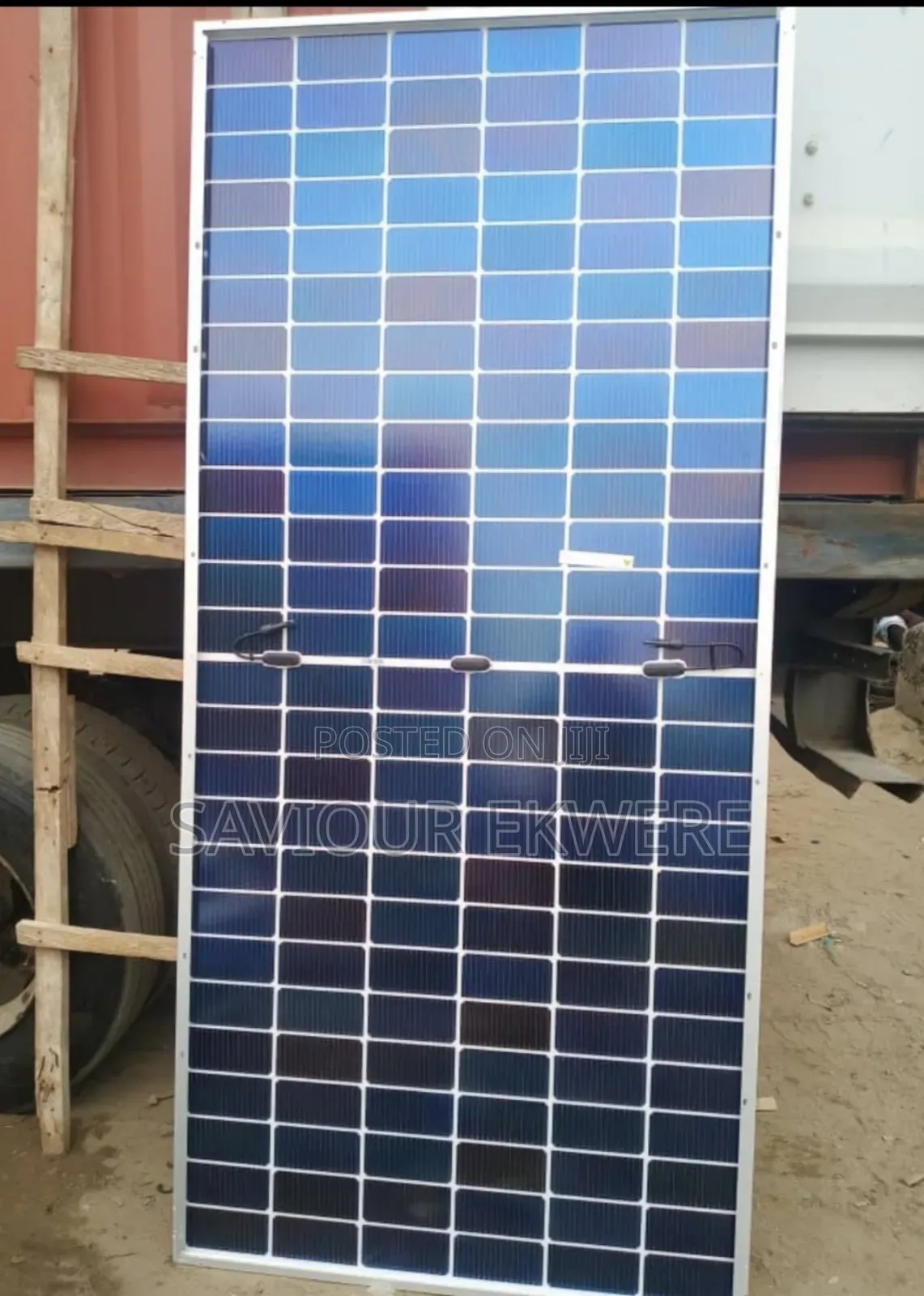 650w/156 Cells Bi-Facial Solar Panel