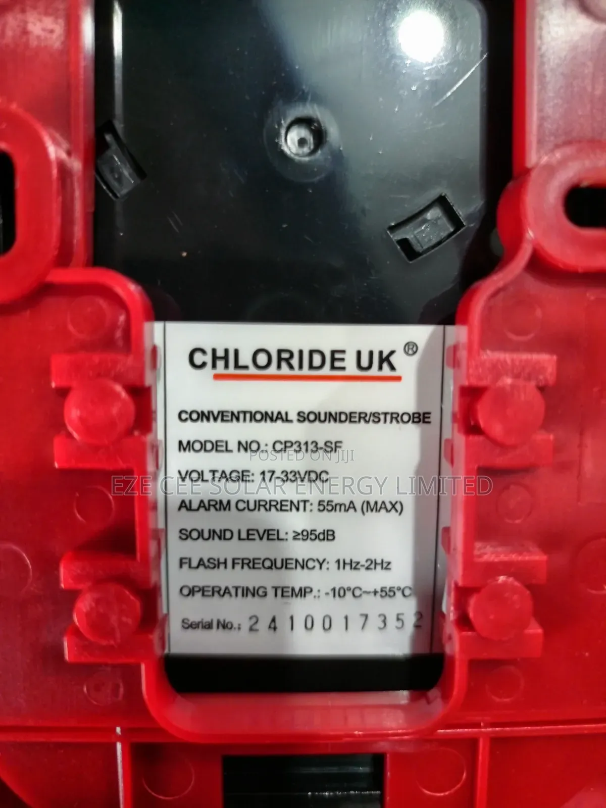 Fire Alarm Sounder With Strobe