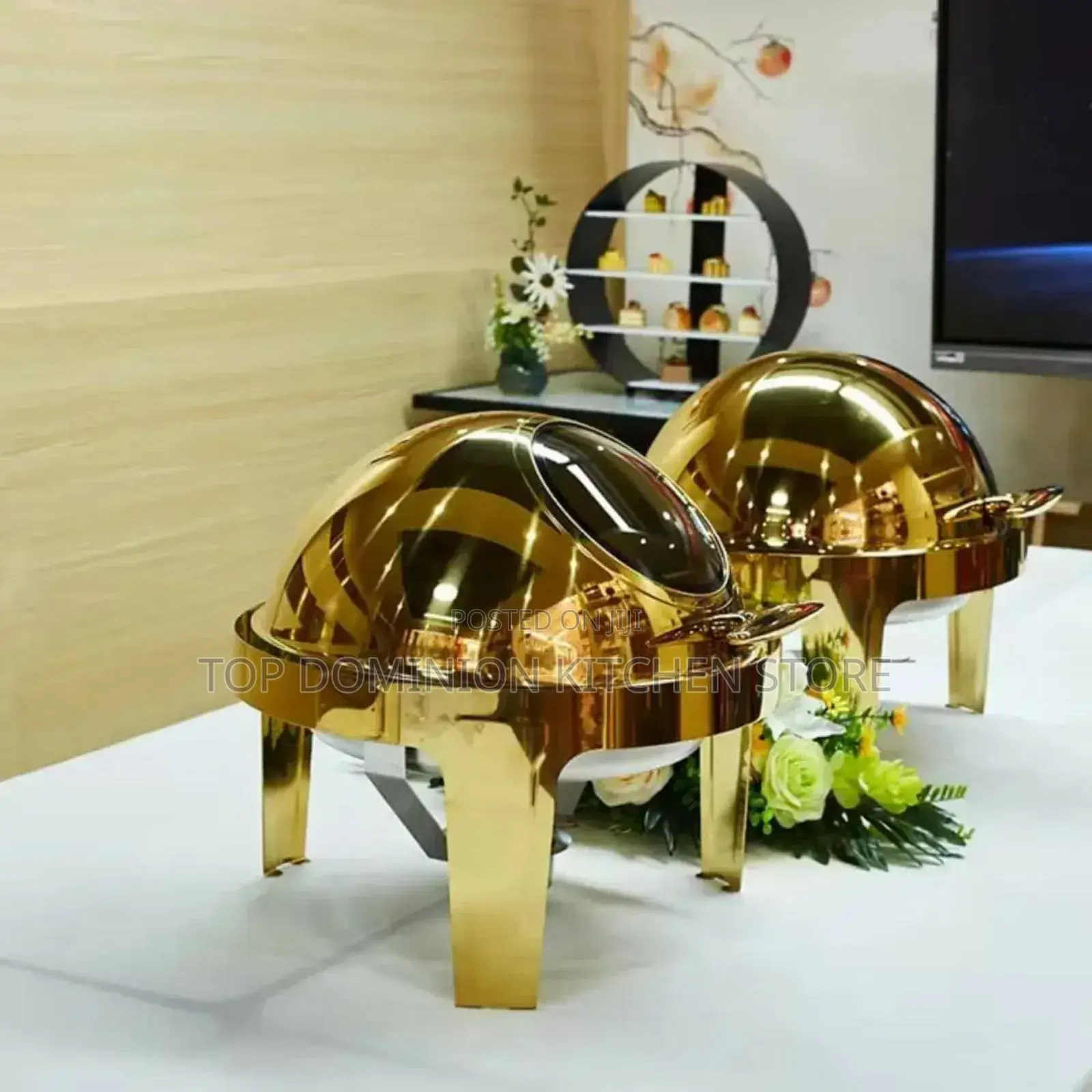 Gold Quality Roll Up Top Chaffing Dish