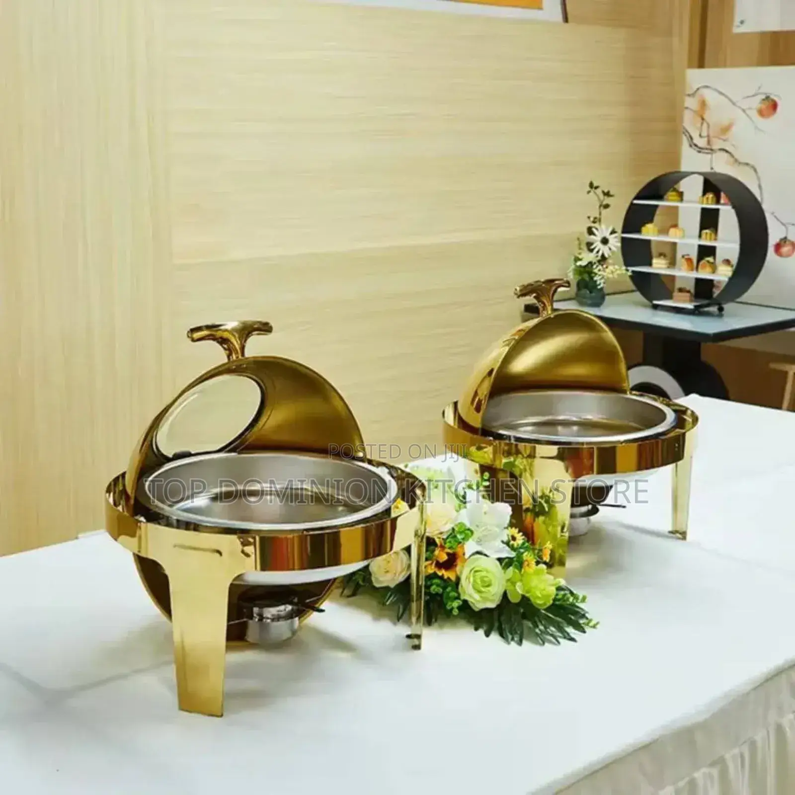 Gold Quality Roll Up Top Chaffing Dish