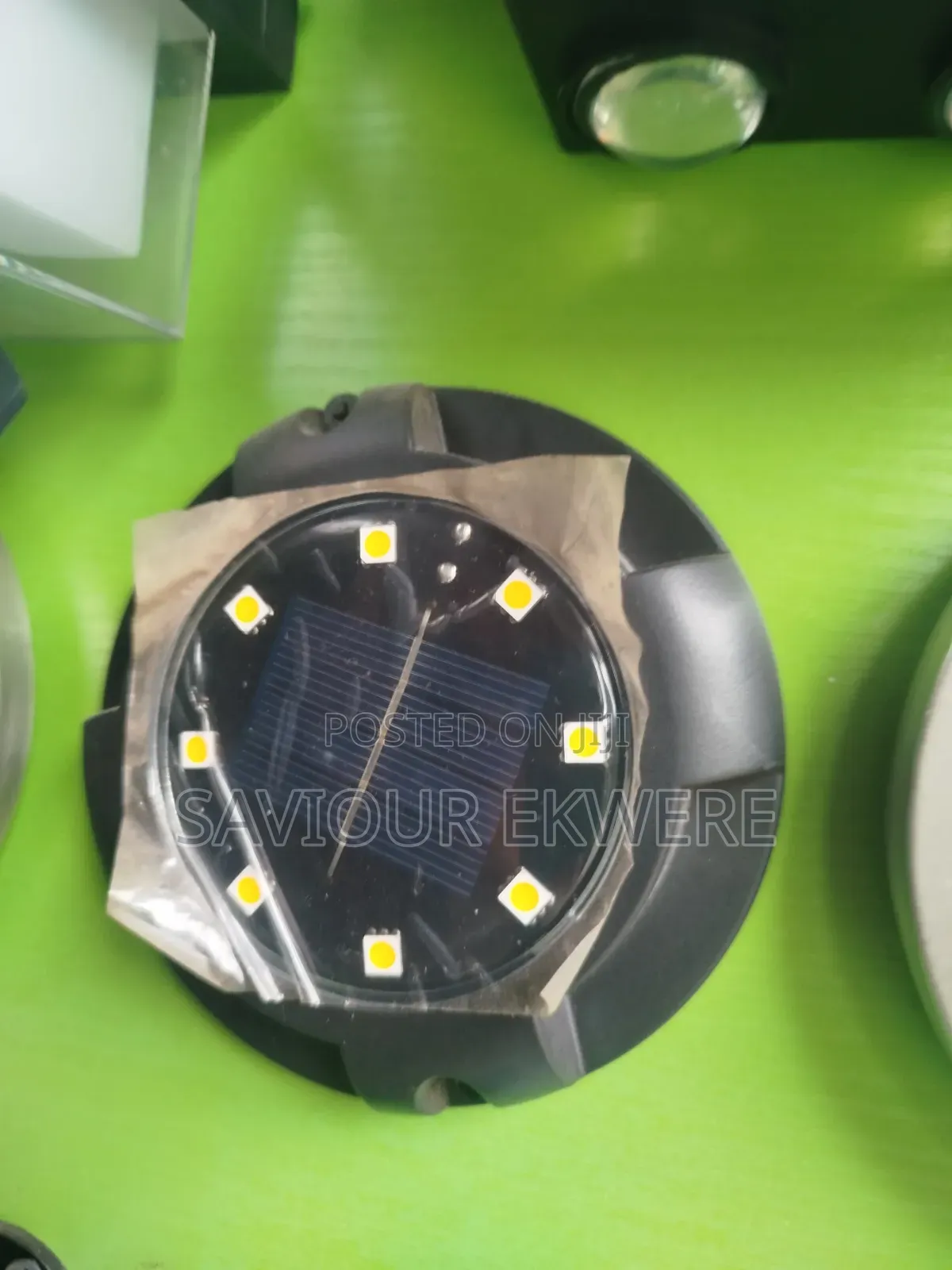 Solar Ground Dust to Dawn Sensor Light Outdoor Buried Led Lamp