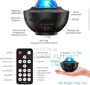 Starry Projector Light