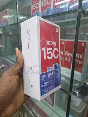 New Xiaomi Redmi 15C 4G 128 GB Black