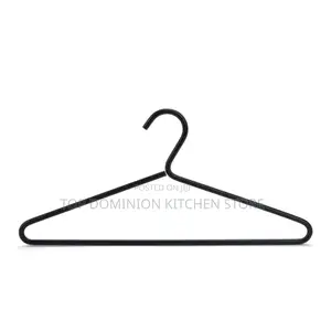 10pcs Aluminum Alloy Black Luxury Clothes Hanger