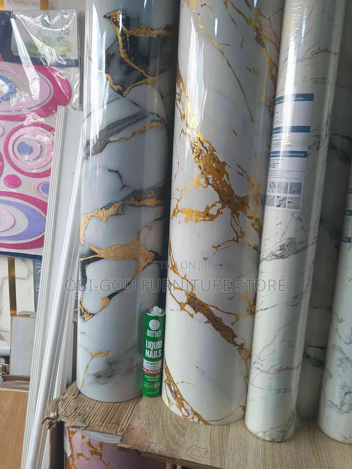 PVC Marble Sticker for Interior Designing