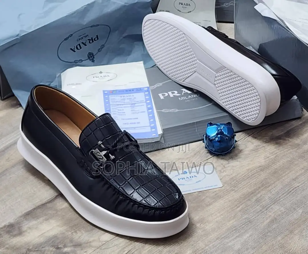 Men Prada Leather