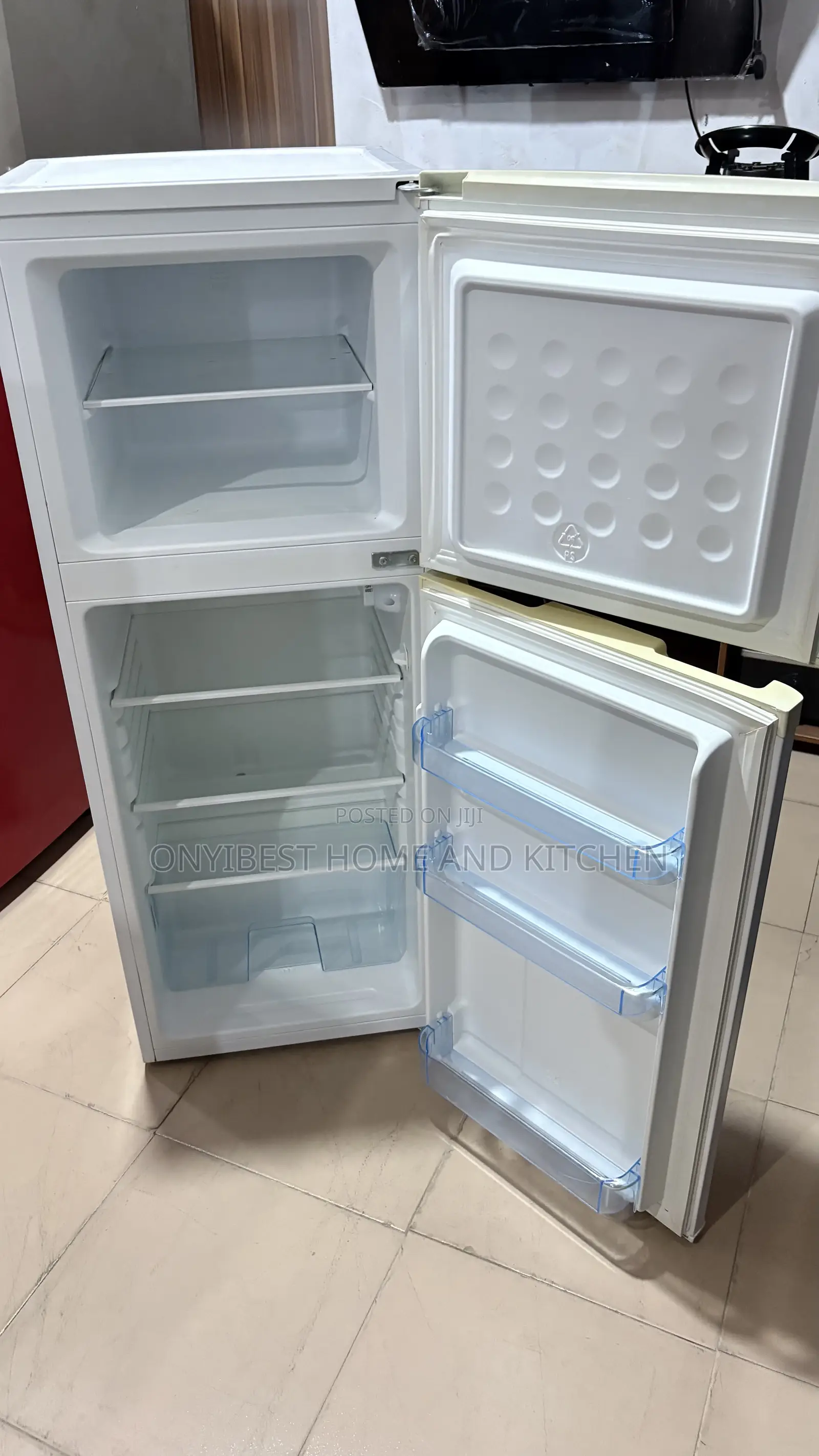 Lec Double Door Refrigerator