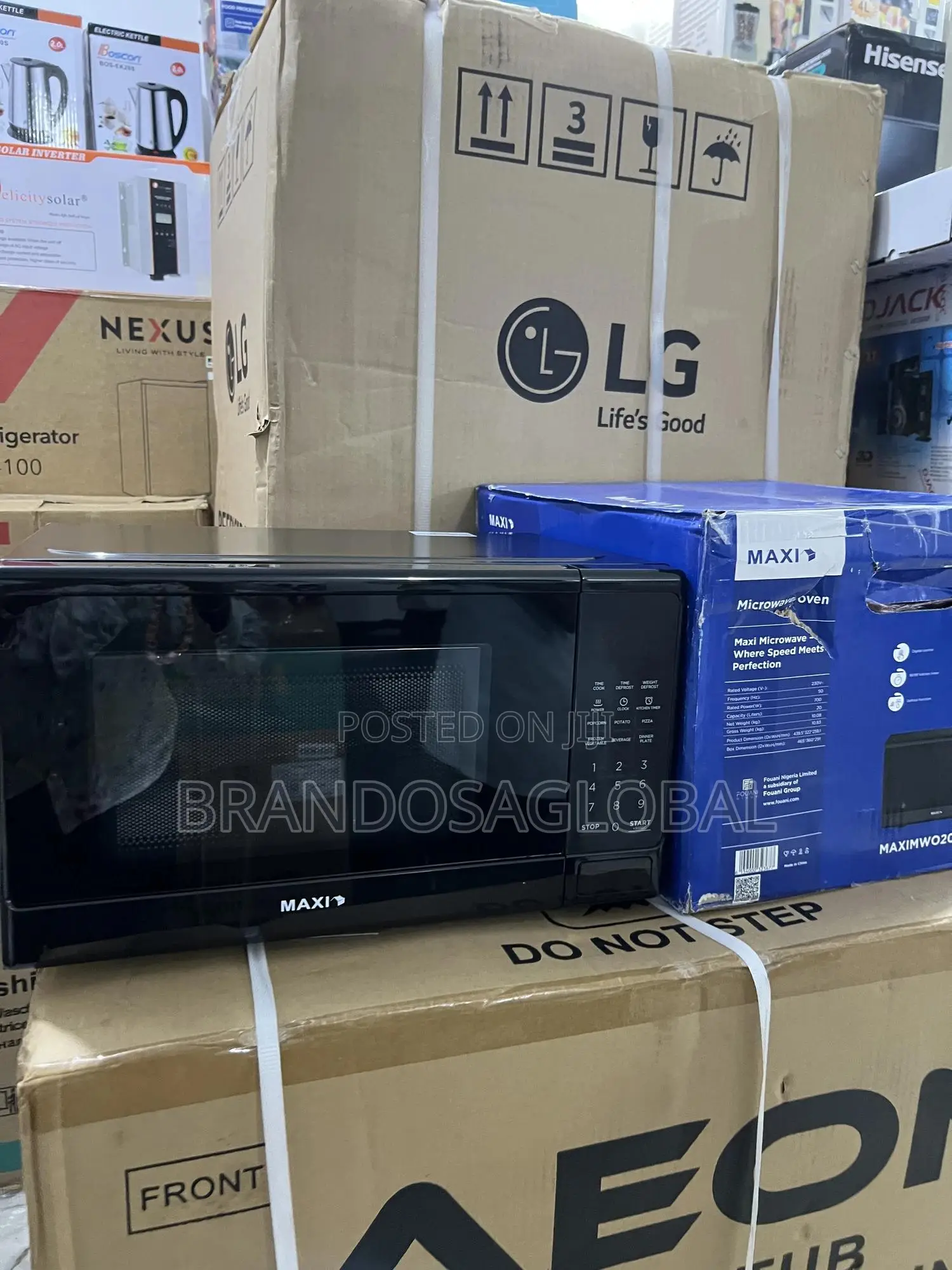 Maxi 20l Digital Microwave – Fast Cooking