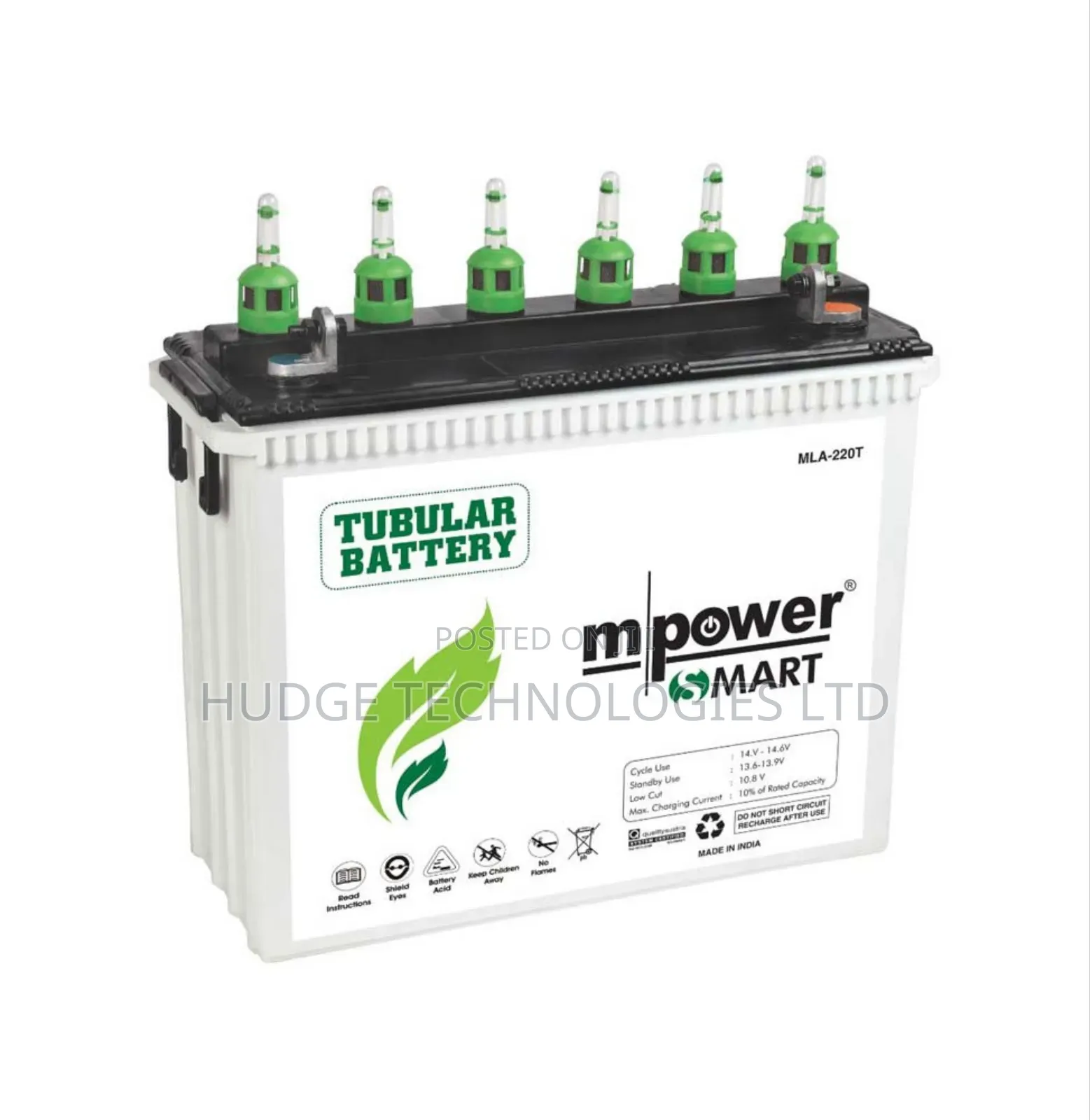Mpower 220ah Tubular Battery
