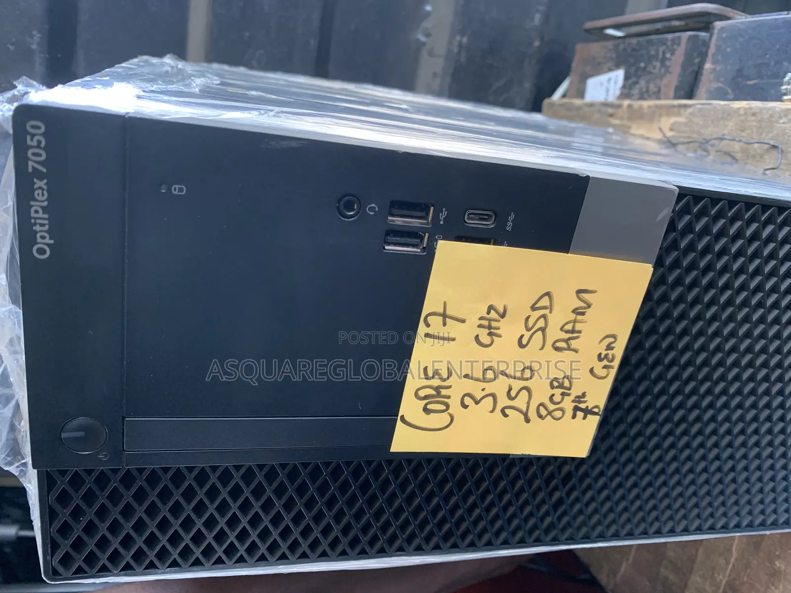 Desktop Computer Dell Optiplex 7050 8GB Intel Core I7 SSD 256GB