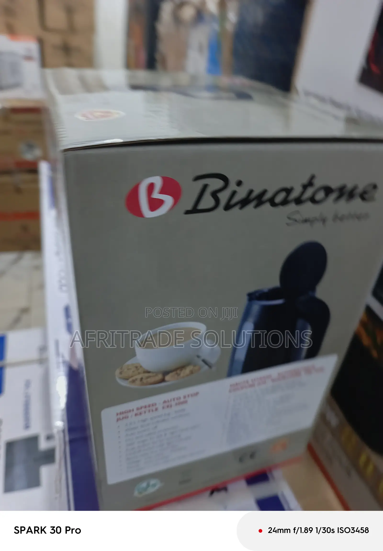 Hot Water Anytime – Binatone Cej-3000 Electric Kettle/Jug
