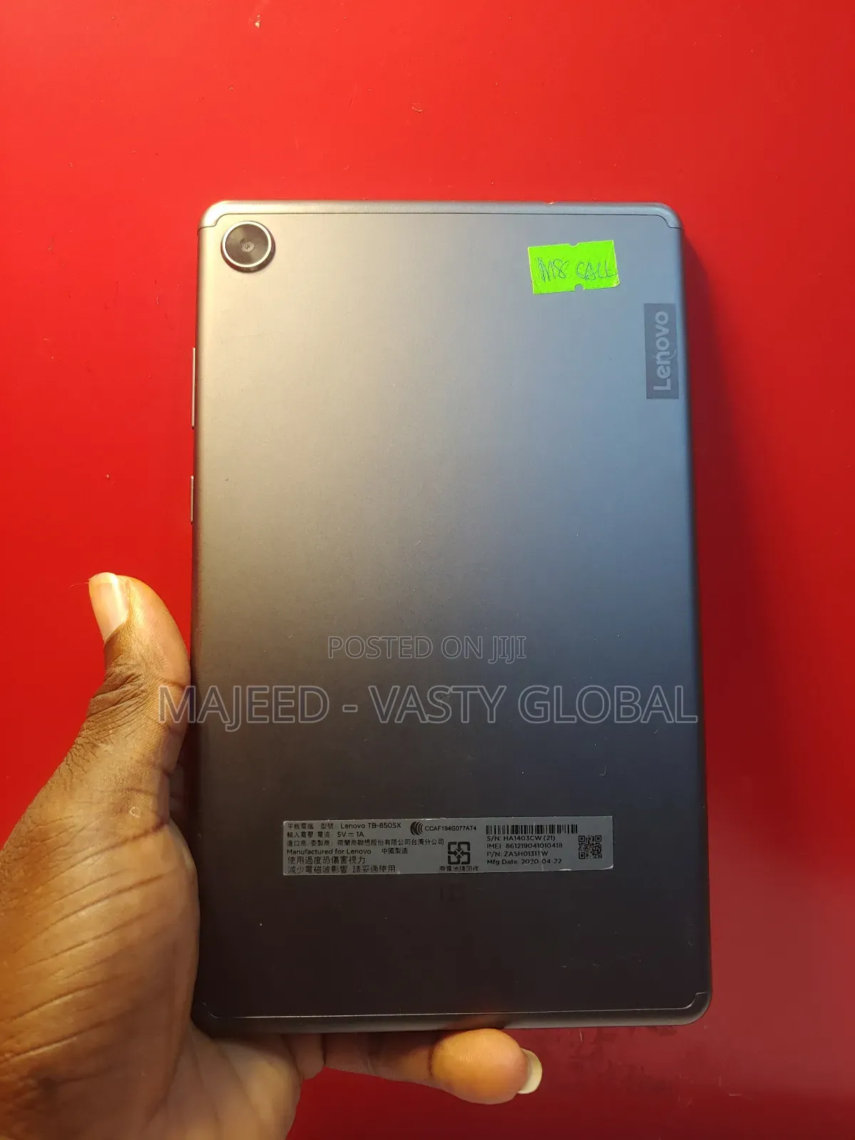 Lenovo Tab M8 (HD) 16 GB Gray