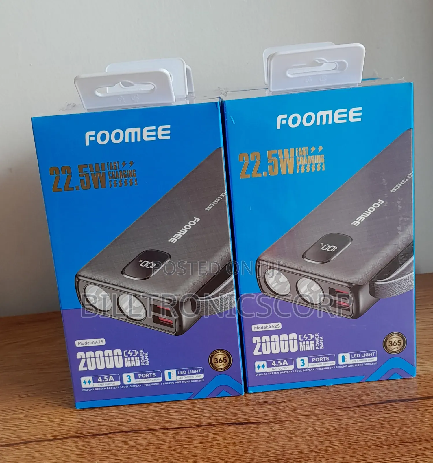 Foomee 22.5w Fast Charging Power