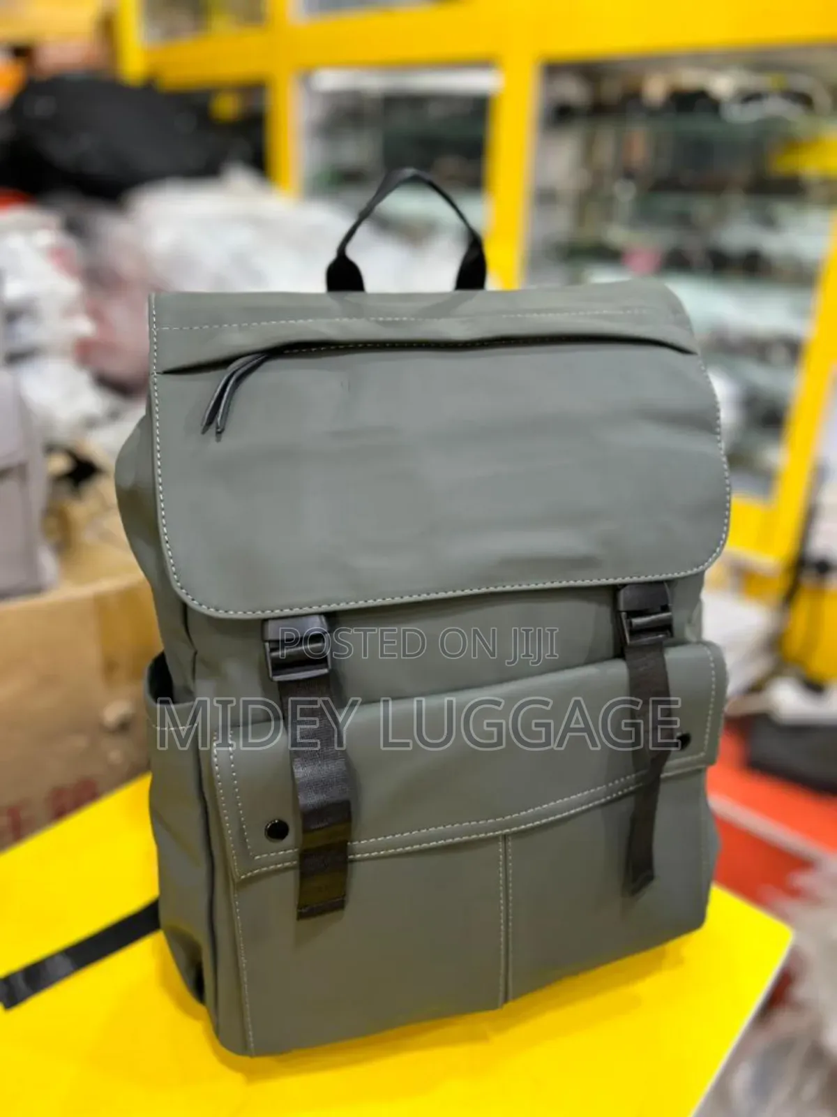 Leather Men's Backpack