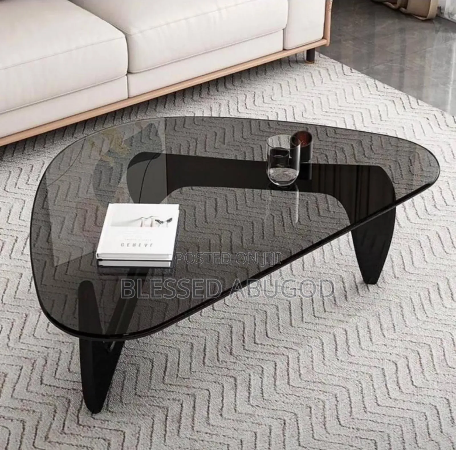 Executive Glass Center Table