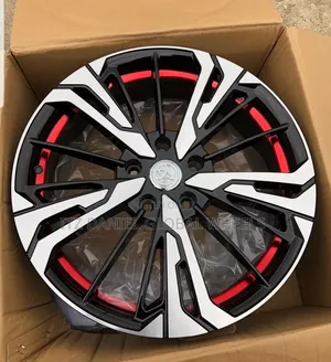 18 Inch Rim for Toyota Cars Red and Silver Face